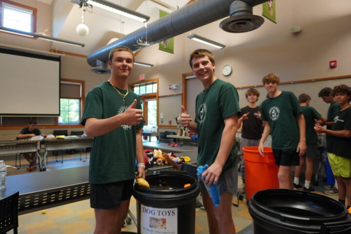 Christ school sorting toys 2