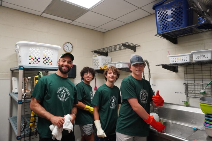 christ school washing dishes 2